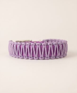 Biothane meets Paracord "Grape" (40-46 cm)