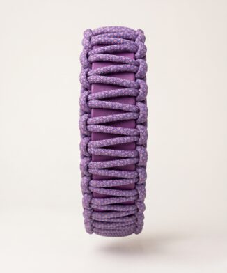 Hundehalsband Biothane Meets Paracord, Grape 04 Hundehalsband Biothane Meets Paracord, Grape 04