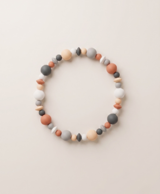 Hundekette "Peach Dust"